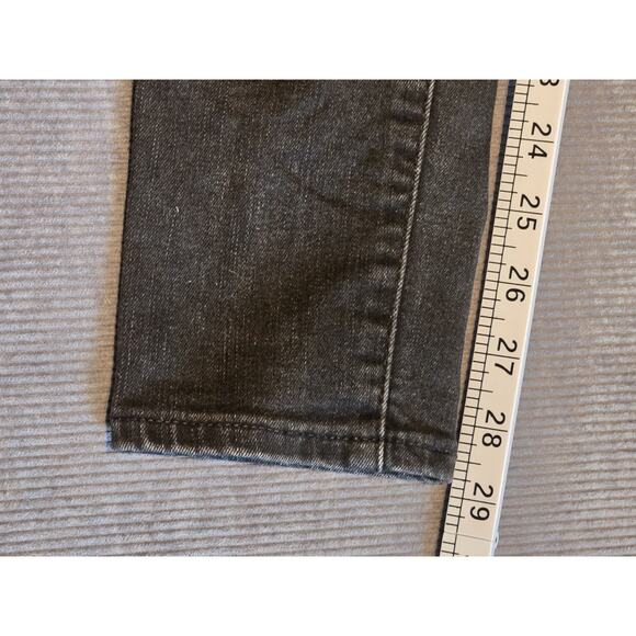LEVI'S Womens 720‎ Super High Rise Skinny Jeans W28 L28 Black Cotton - Picture 3 of 8